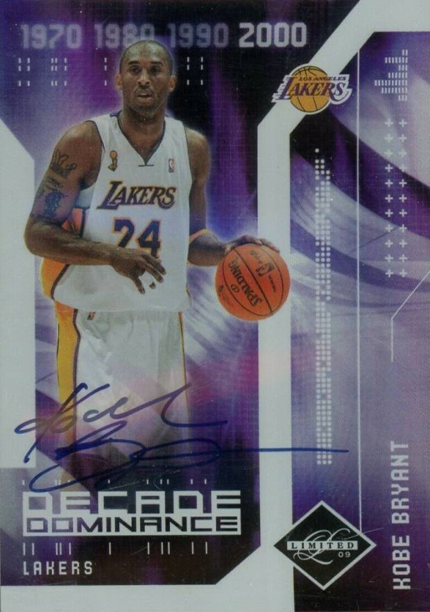 2009 Panini Limited Decade Dominance Kobe Bryant #18 Basketball Card