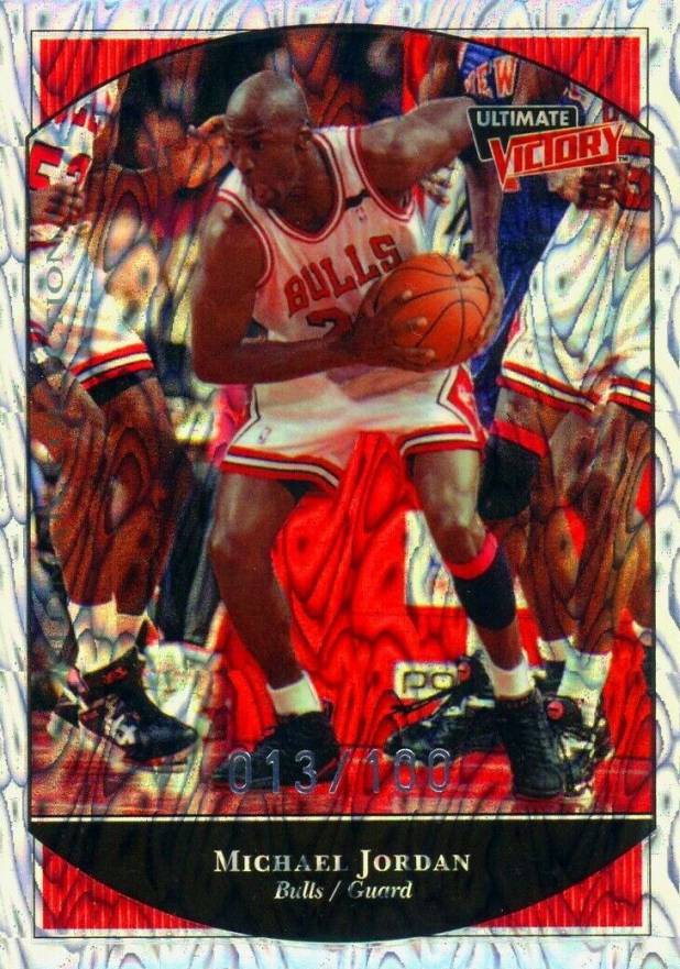 1999 Ultimate Victory Michael Jordan #10 Basketball Card