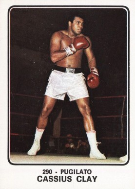 1973 Panini Campioni Dello Sport Cassius Clay #290 Other Sports Card
