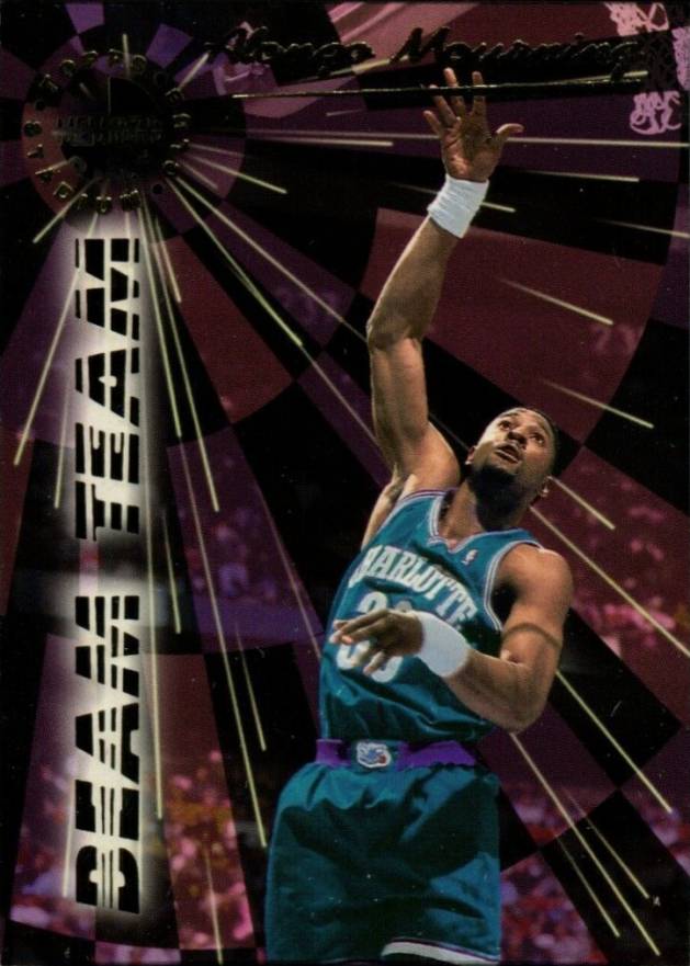 1995 Stadium Club Beam Team Charlotte Hornets #BT10 Basketball Card