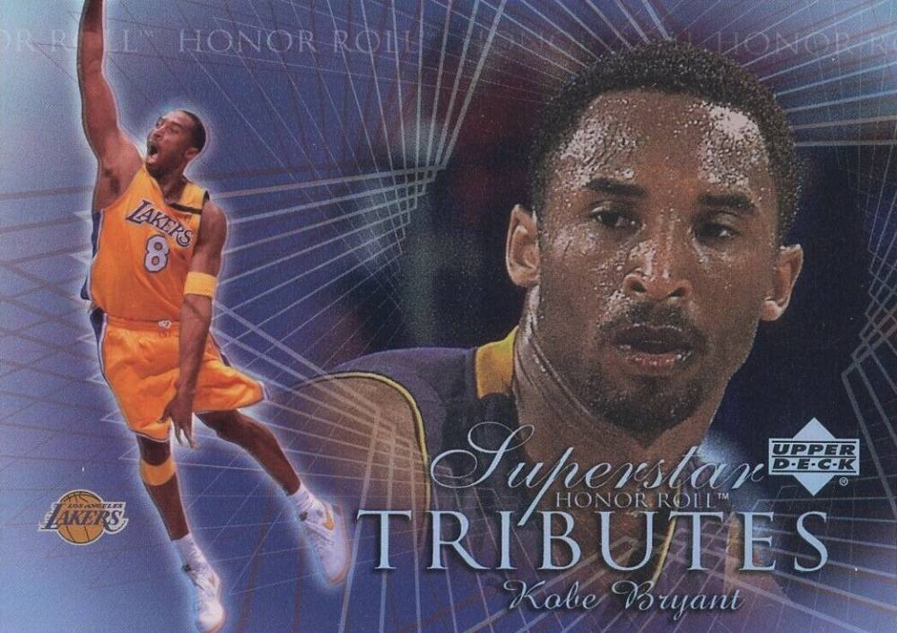2002 Upper Deck Honor Roll Superstar Tributes Kobe Bryant #ST1 Basketball Card