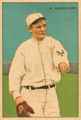 1912 Series of Champions Rube Marquard # Baseball Card