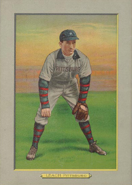 1911 Turkey Reds LEACH, Pittsburg #3 Baseball Card