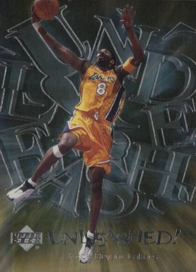 2000 Upper Deck Unleashed Kobe Bryant #U8 Basketball Card