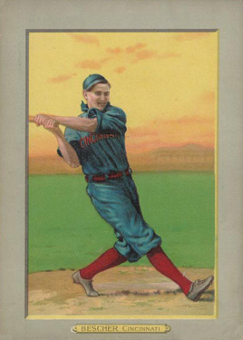1911 Turkey Reds BESCHER, Cincinnati #81 Baseball Card