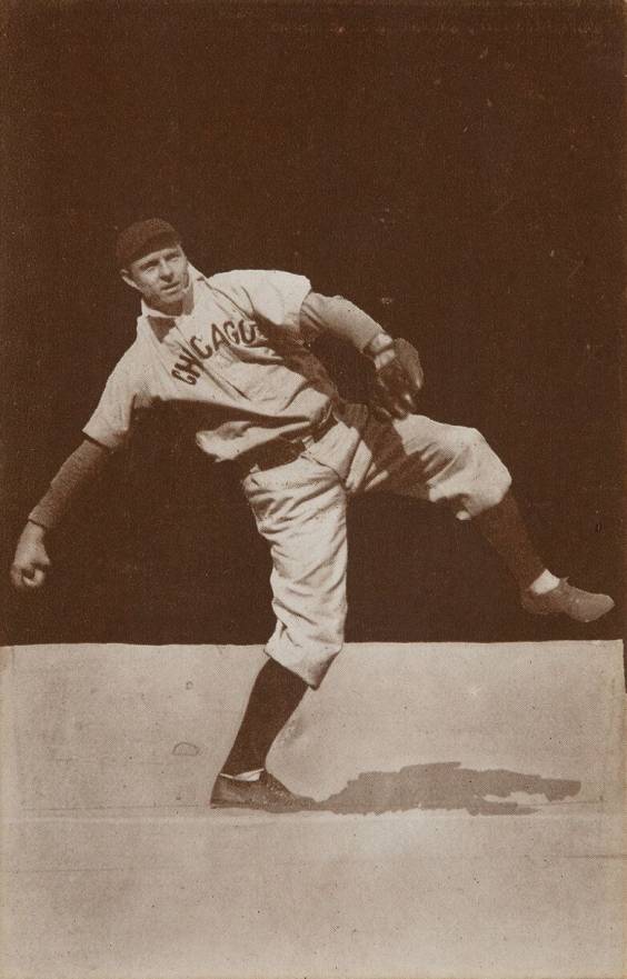 1907 Dietsche Chicago Cubs Postcards Mordecai Brown # Baseball Card