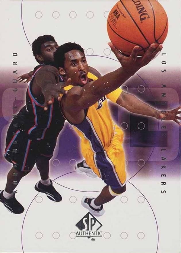 2000 SP Authentic Sample Kobe Bryant #S1 Basketball Card