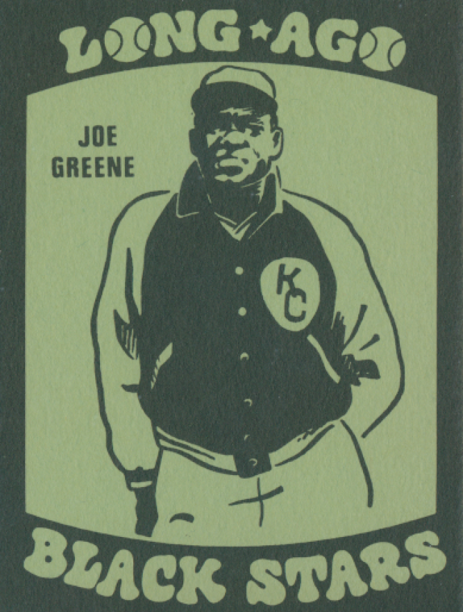 1978 Laughlin Long Ago Black Stars Joe Greene #13 Baseball Card