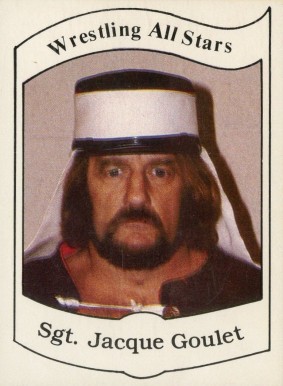 1983 Wrestling All-Stars Sgt. Jacque Goulet #4 Other Sports Card