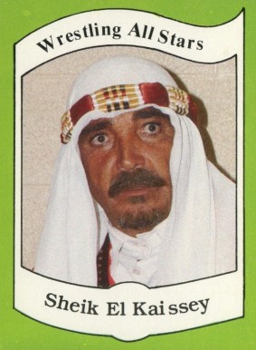1983 Wrestling All-Stars Sheik El Kaissey #3 Other Sports Card