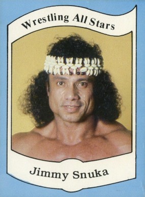 1983 Wrestling All-Stars Jimmy Snuka #7 Other Sports Card