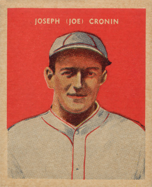 1932 U.S. Caramel Joseph (Joe) Cronin #7 Baseball Card