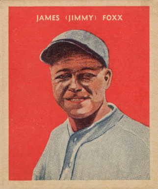 1932 U.S. Caramel James (Jimmy) Foxx #23 Baseball Card