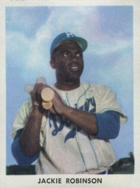 1955 Golden Stamps Jackie Robinson # Baseball Card