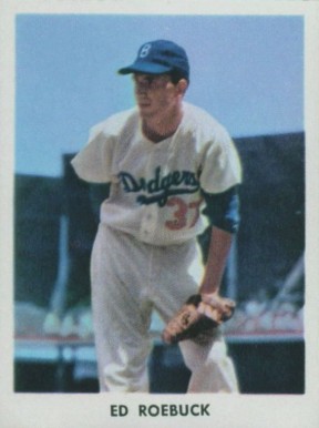 1955 Golden Stamps Ed Roebuck # Baseball Card
