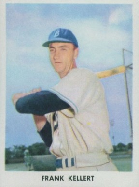 1955 Golden Stamps Frank Kellert # Baseball Card
