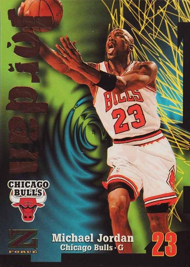 1997 Skybox Z-Force Michael Jordan #23 Basketball Card