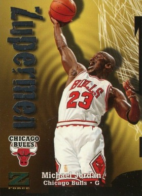 1997 Skybox Z-Force Michael Jordan #190 Basketball Card