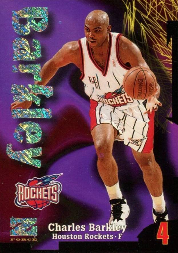 1997 Skybox Z-Force Charles Barkley #4 Basketball Card