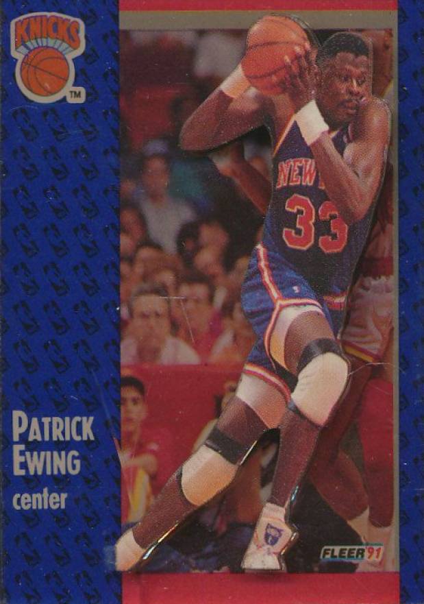 1991 Fleer Patrick Ewing #136 Basketball Card