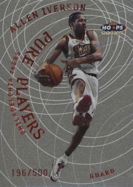 1999 Hoops Pure Players Allen Iverson #7 Basketball Card