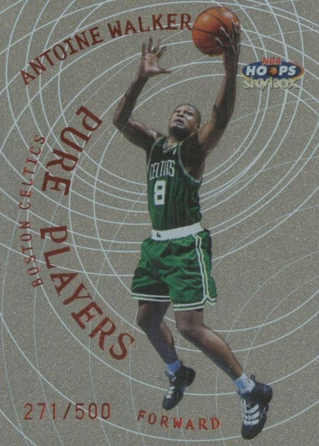 1999 Hoops Pure Players Antoine Walker #8 Basketball Card