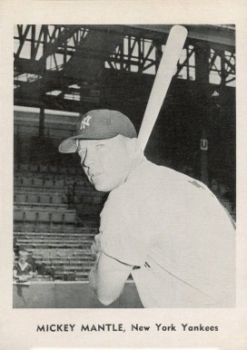 1961 Jay Publishing Mickey Mantle # Baseball Card