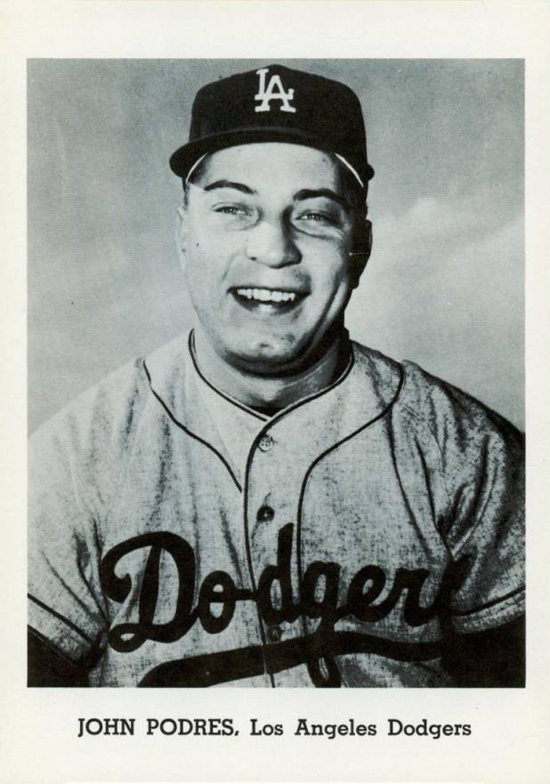 1961 Jay Publishing Johnny Podres # Baseball Card