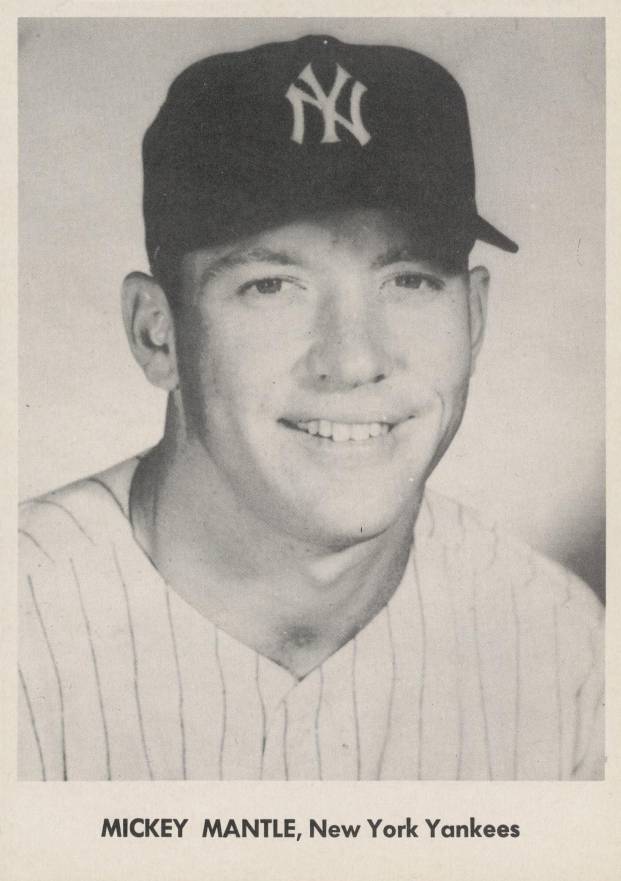 1959 Jay Publishing All-Stars Mickey Mantle # Baseball Card
