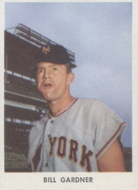 1955 Golden Stamps Bill Gardner # Baseball Card