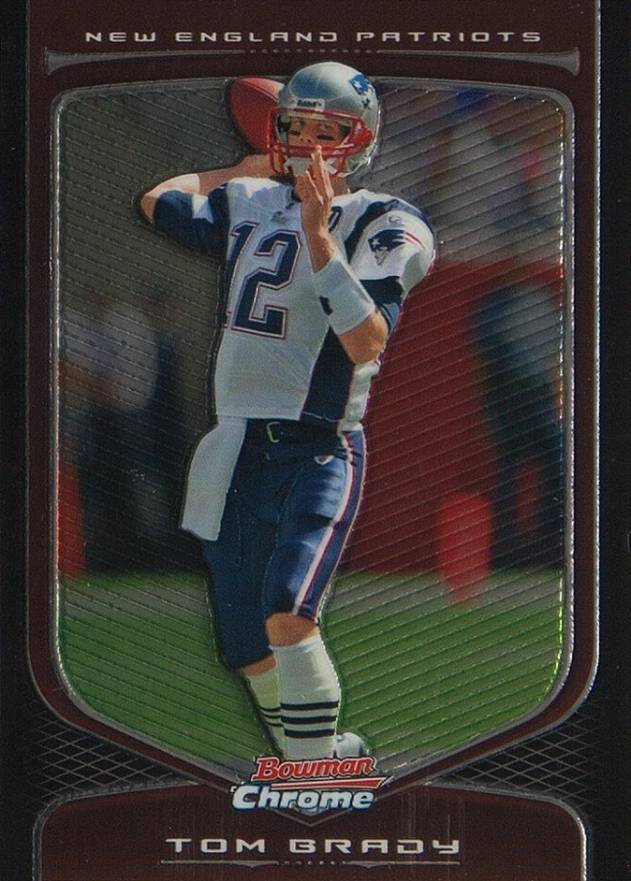 2009 Bowman Chrome Tom Brady #10 Football Card
