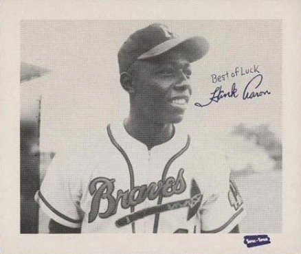 1957 Spic and Span Braves Hank Aaron # Baseball Card