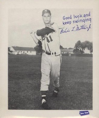 1957 Spic and Span Braves Ed Mathews # Baseball Card