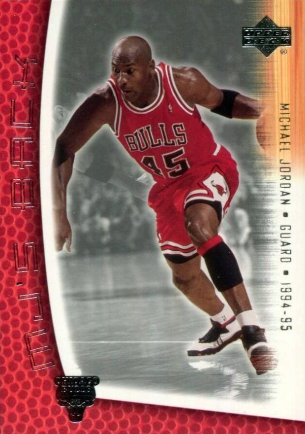 2001 Upper Deck MJ's Back Michael Jordan #MJ-39 Basketball Card