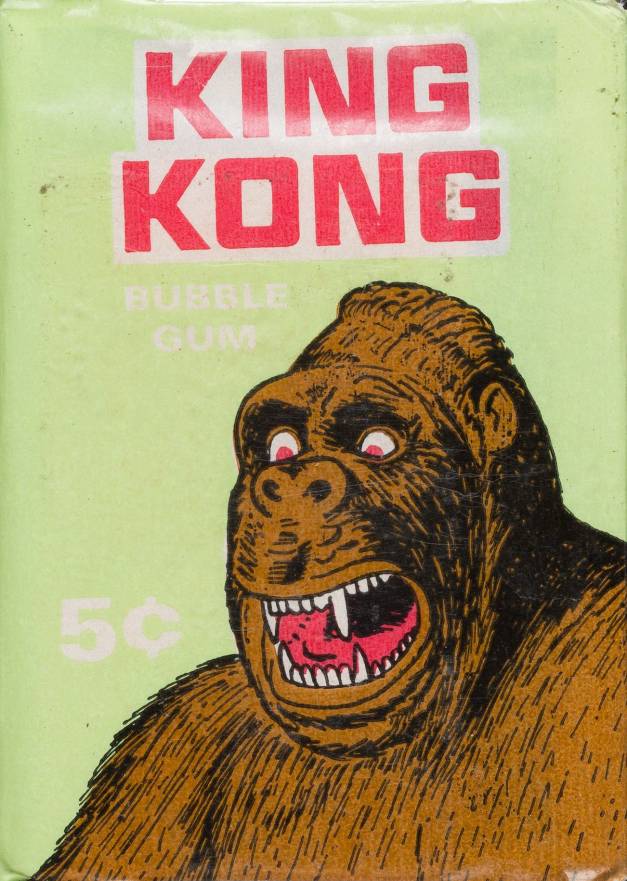 1965 Donruss King Kong Wax Pack #WP Non-Sports Card