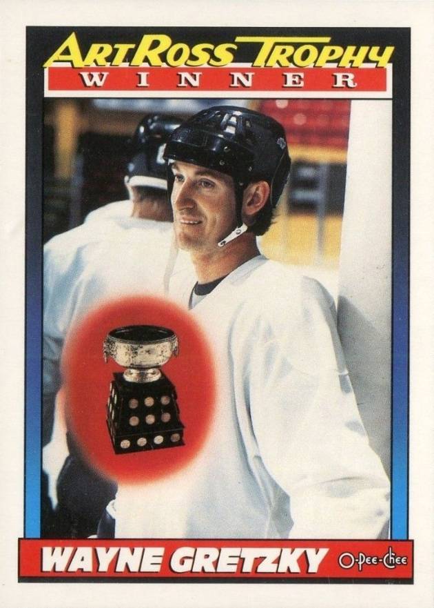 1991 O-Pee-Chee Wayne Gretzky #522 Hockey Card
