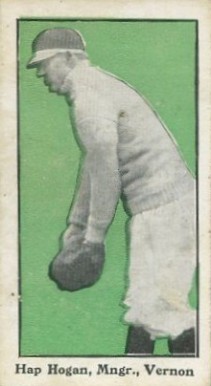 1911 Bishop & Co. P.C.L. Hap Hogan, c., Vernon # Baseball Card