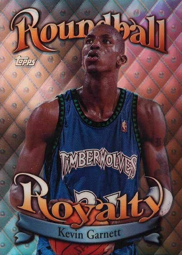 1998 Topps Roundball Royalty Kevin Garnett #R2 Basketball Card