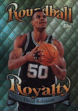 1998 Topps Roundball Royalty David Robinson #R3 Basketball Card