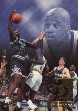 1993 Ultra Rebound Kings Shaquille O'Neal #9 Basketball Card