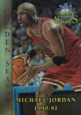 1996 Topps NBA Stars Michael Jordan #74 Basketball Card