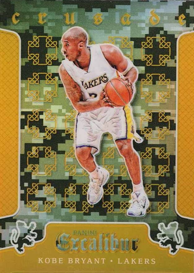 2015 Panini Excalibur Crusade Kobe Bryant #54 Basketball Card