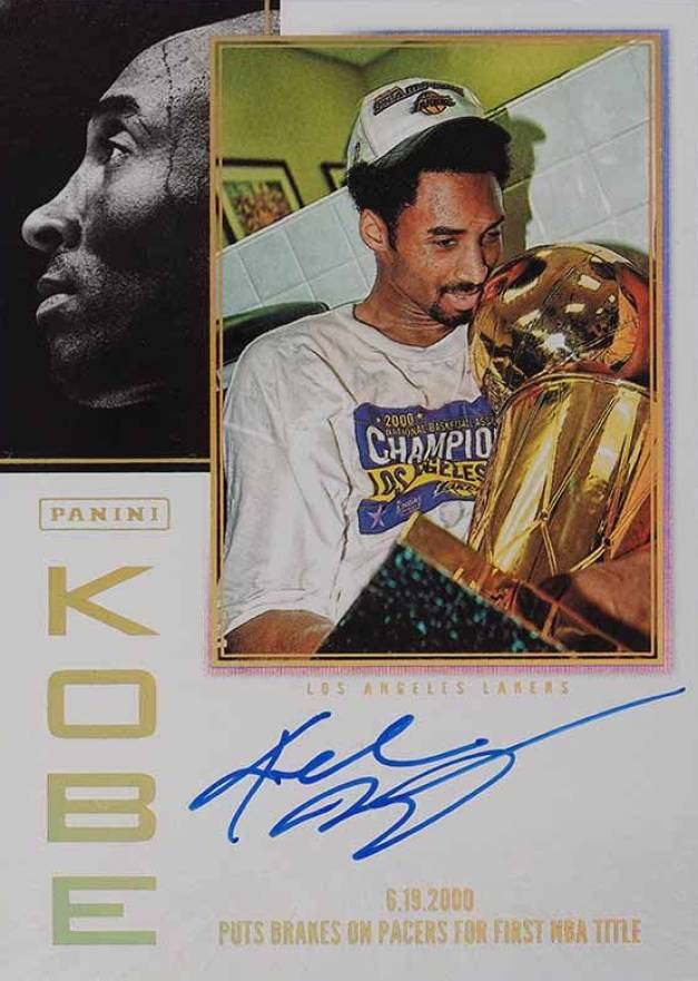 2019 Panini Contenders Kobe Bryant Autographs Kobe Bryant #17 Basketball Card