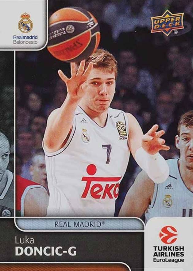 2016 Upper Deck Euroleague Luka Doncic #23 Basketball Card