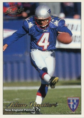 1997 Pacific Philadelphia Adam Vinatieri #199 Football Card