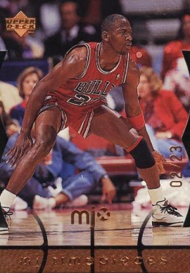 1998 Upper Deck MJx Michael Jordan #6 Basketball Card