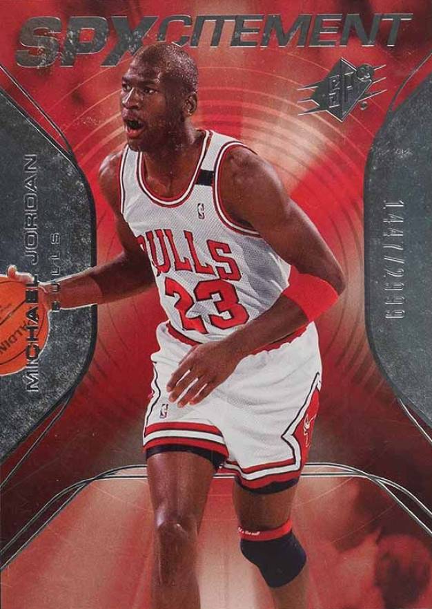 2006 SPx SPXcitement Michael Jordan #SPX26 Basketball Card