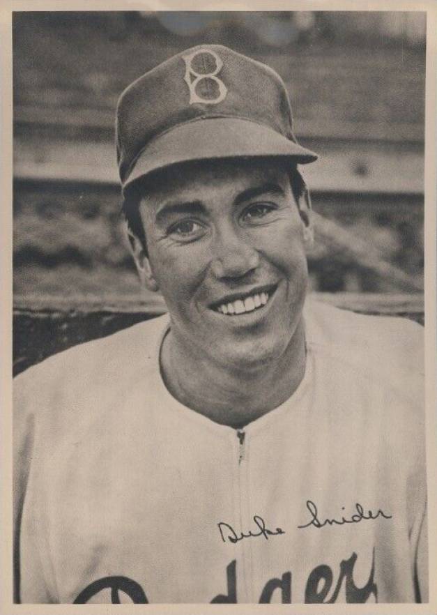 1947 Dodgers Team Issue Duke Snider #22 Baseball Card