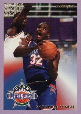1993 Fleer All-Stars Shaquille O'Neal #7 Basketball Card