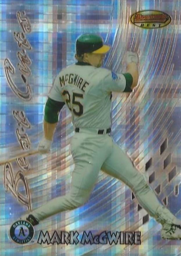1997 Bowman's Best Cuts Mark McGwire #BC5 Baseball Card